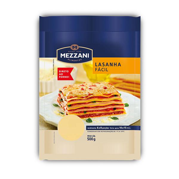 MASSA P/LASANHA MEZZANI 500G
