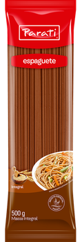 MASSA PARATI INTEGRAL ESPAGUETE 500G