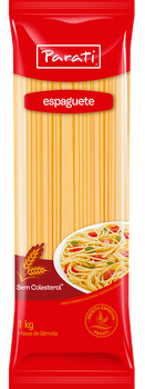 MASSA PARATI SEMOLA ESPAGUETE 1KG