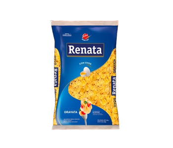 MASSA RENATA CASEIRA SEMOLA/OVOS GRAVATA 500G