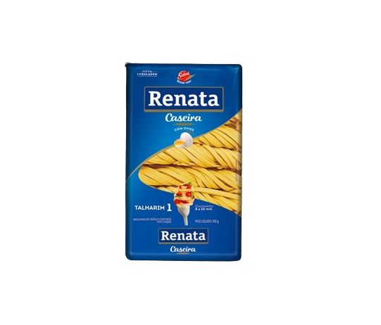 MASSA RENATA CASEIRA SEMOLA/OVOS TALHARIM 1 500G
