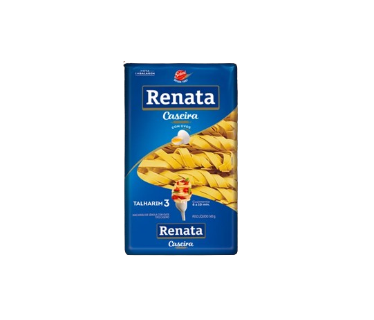 MASSA RENATA CASEIRA SEMOLA/OVOS  TALHARIM 3 500G