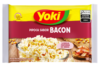 MILHO PIPOCA YOKI MICRO-ONDAS BACON 100G