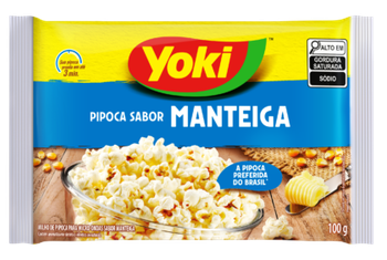 MILHO PIPOCA YOKI MICRO-ONDAS MANTEIGA 100G