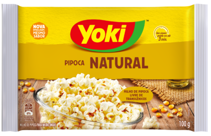 MILHO PIPOCA YOKI MICRO-ONDAS NATURAL 100G