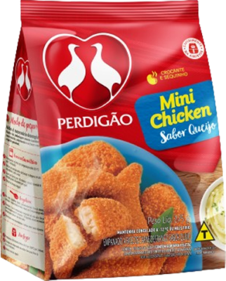 MINI CHICKEN PERDIGAO FRANGO QUEIJO 275G