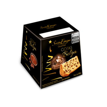 MINI PANETTONE SANTA EDWIGES GOTAS CHOCOLATE 80G