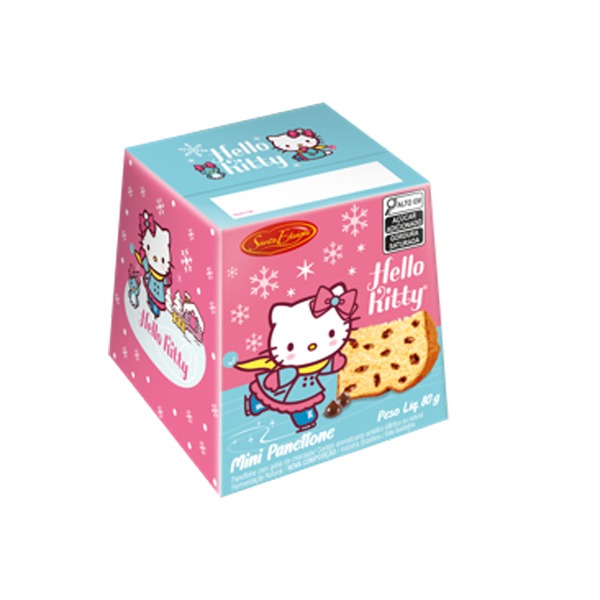 MINI PANETTONE SANTA EDWIGES HELLO KITTY 80G