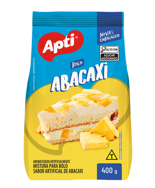 MISTURA BOLO APTI ABACAXI 400G