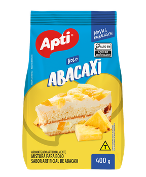 MISTURA BOLO APTI ABACAXI 400G