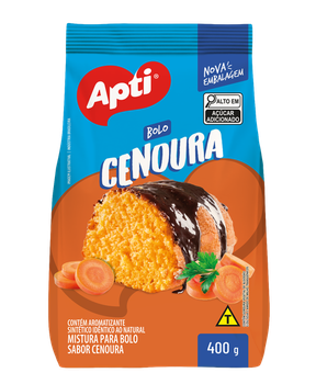 MISTURA BOLO APTI CENOURA 400G