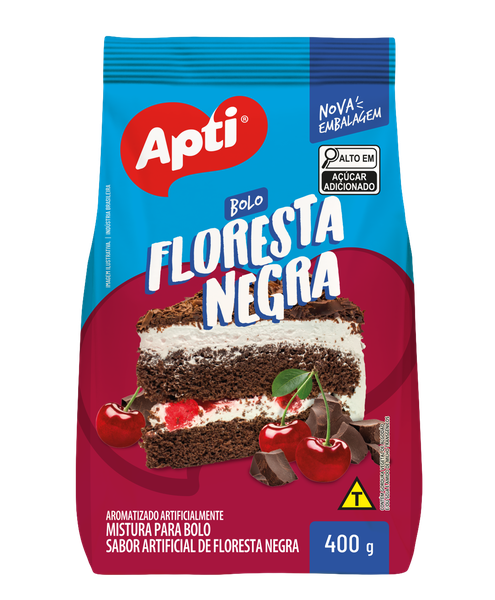 MISTURA BOLO APTI FLORESTA NEGRA 400G