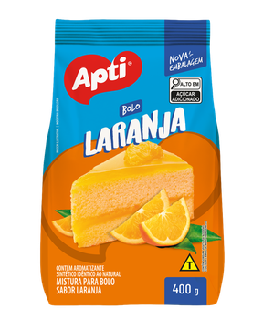 MISTURA BOLO APTI LARANJA 400G