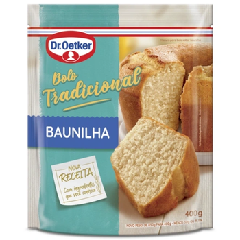 MISTURA BOLO DR.OETKER BAUNILHA 400G