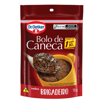 MISTURA BOLO DR.OETKER CANECA BRIGADEIRO 70G