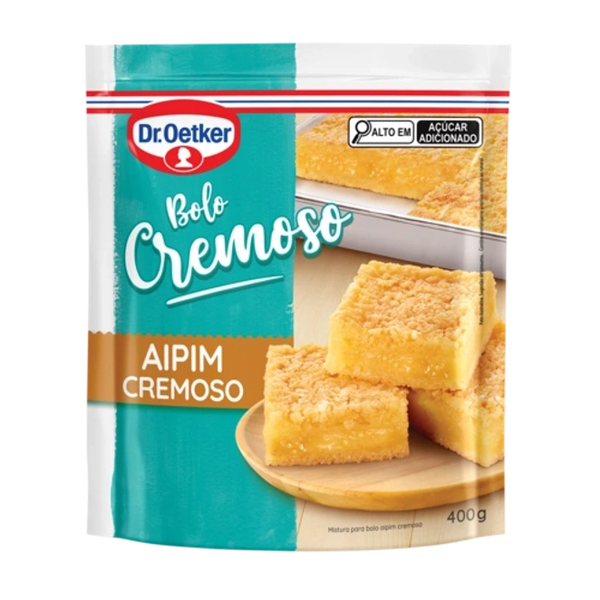 MISTURA BOLO DR.OETKER CREMOSO AIPIM 400G