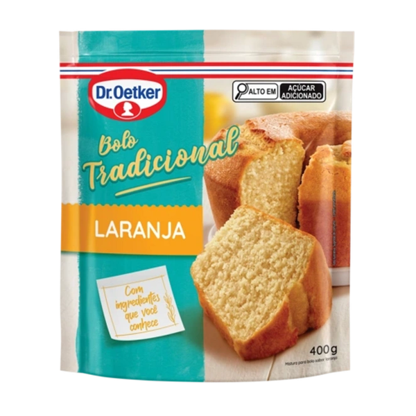 MISTURA BOLO DR.OETKER LARANJA 400G