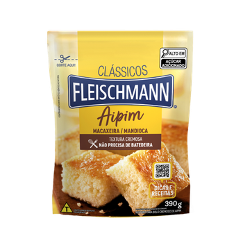 MISTURA BOLO FLEISCHMANN AIPIM 390G