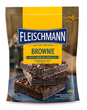MISTURA BOLO FLEISCHMANN BROWNIE 400G