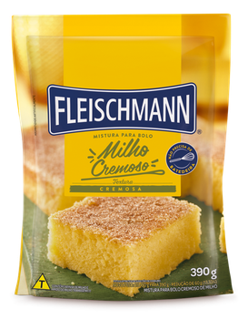 MISTURA BOLO FLEISCHMANN MILHO 390G