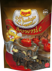 MISTURA BOLO ZAELI BROWNIE 450G