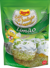 MISTURA BOLO ZAELI LIMAO 450G