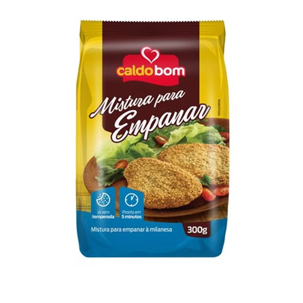 MISTURA EMPANAR CALDO BOM MILANESA 300G