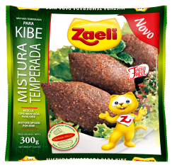 MISTURA P/KIBE ZAELI TEMPERADA 300G