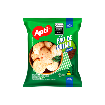 MISTURA PAO QUEIJO APTI MINAS 250G