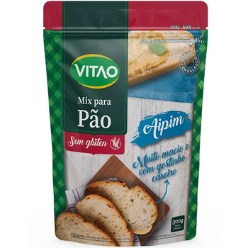 MISTURA PAO VITAO S/GLUTEN AIPIM 300G