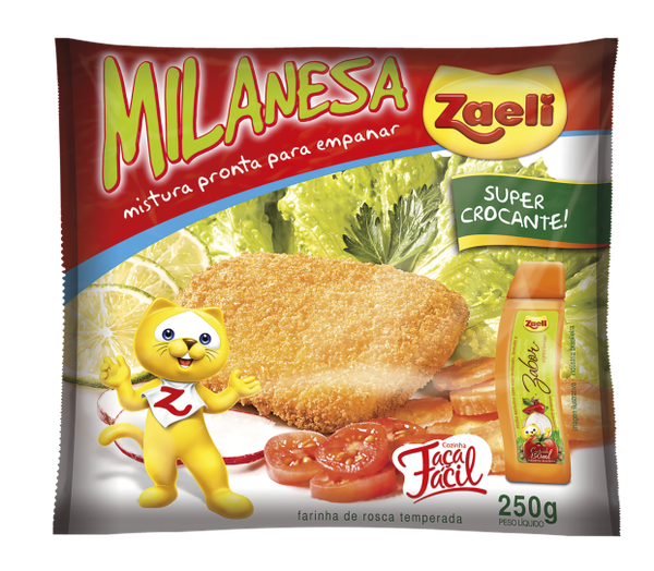 MISTURA ZAELI P/EMPANAR MILANESA 250G