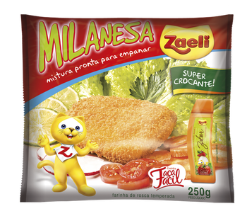 MISTURA ZAELI P/EMPANAR MILANESA 250G
