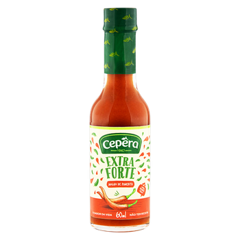 MOLHO PIMENTA CEPERA EXTRA FORTE VERMELHA 60ML