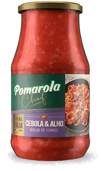 MOLHO POMAROLA ALHO & CEBOLA 420G