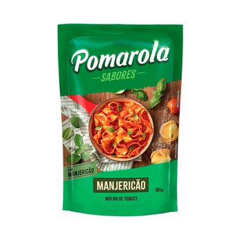 MOLHO POMAROLA MANJERICAO 300G