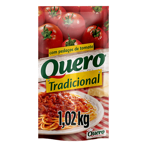 MOLHO QUERO PRONTO TRADICIONAL 1,02KG