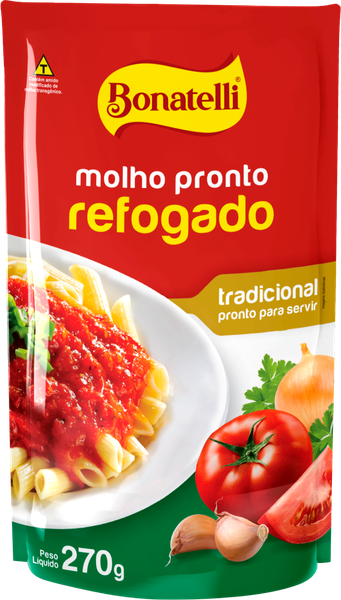 MOLHO TOMATE BONATELLI REFOGADO 270G