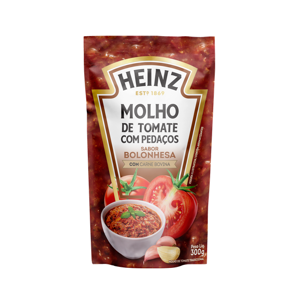 MOLHO TOMATE HEINZ BOLONHESA 300G