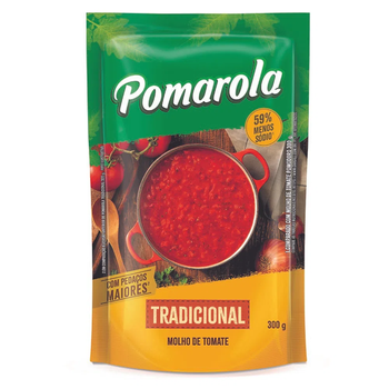 MOLHO TOMATE POMAROLA TRADICIONAL 300G
