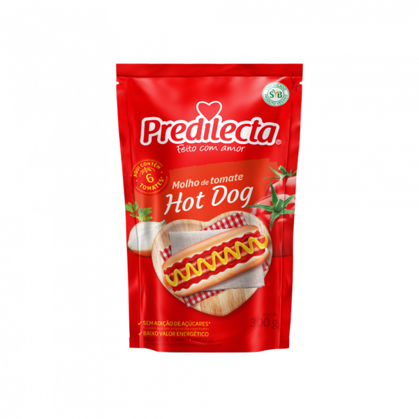 MOLHO TOMATE PREDILECTA HOT DOG 300G