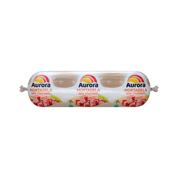 MORTADELA AURORA S/TOUCINHO 400G