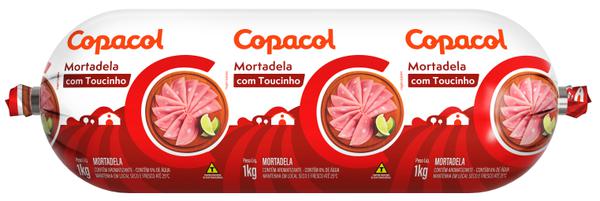 MORTADELA COPACOL C/TOUCINHO 1KG