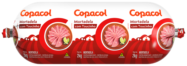 MORTADELA COPACOL C/TOUCINHO 2KG