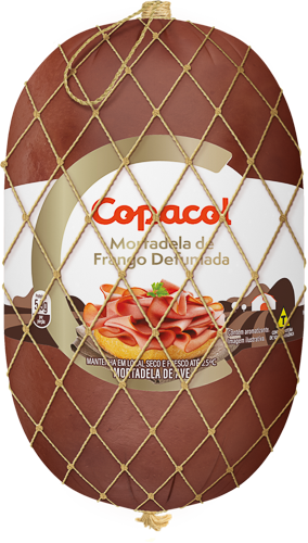 MORTADELA COPACOL FRANGO DEFUMADA BOLA KG