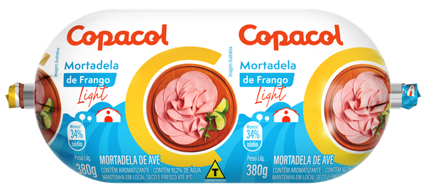 MORTADELA COPACOL FRANGO LIGHT 380G