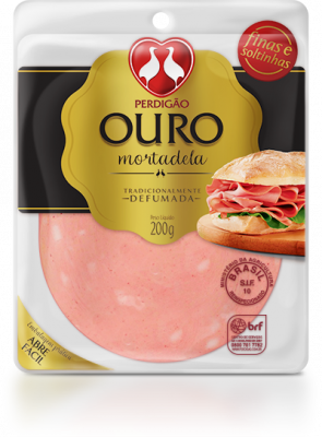 MORTADELA PERDIGAO OURO FATIADA 200G