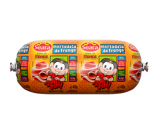 MORTADELA SEARA FRANGO TURMA DA MONICA 400G