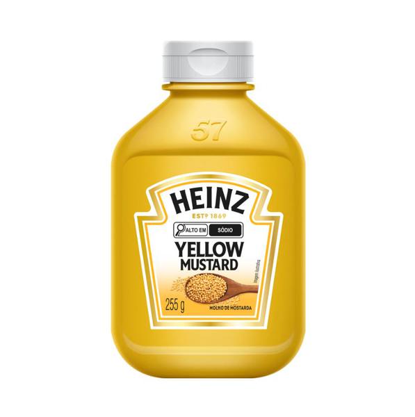 MOSTARDA HEINZ YELLOW 255G
