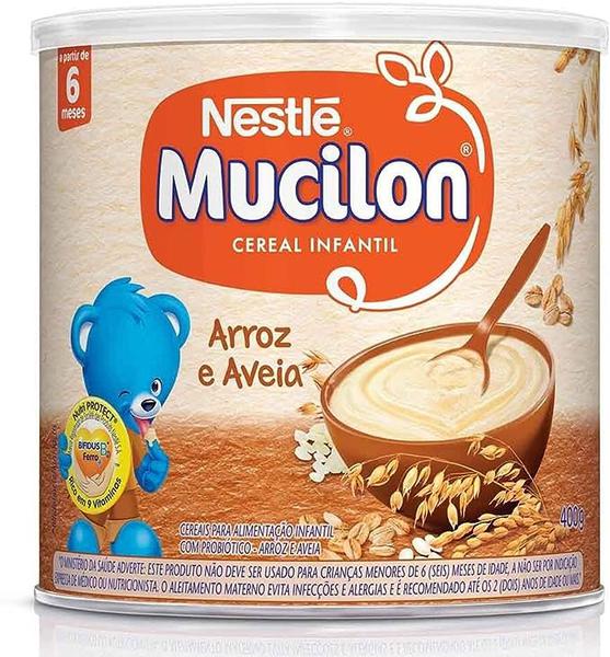 MUCILON NESTLE ARROZ/AVEIA 400G