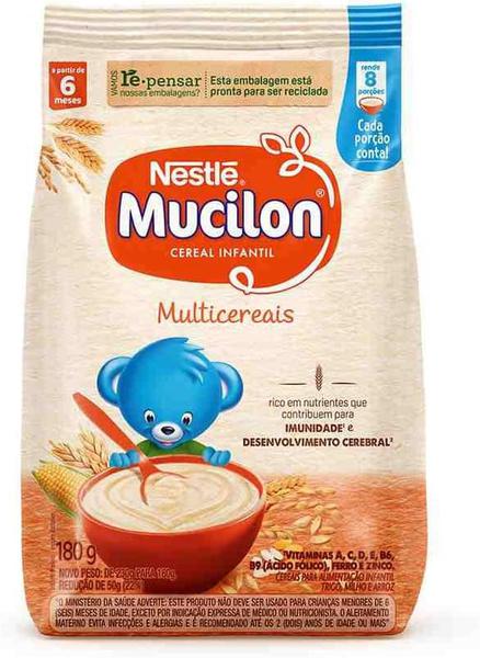 MUCILON NESTLE MULTICEREAIS 180G